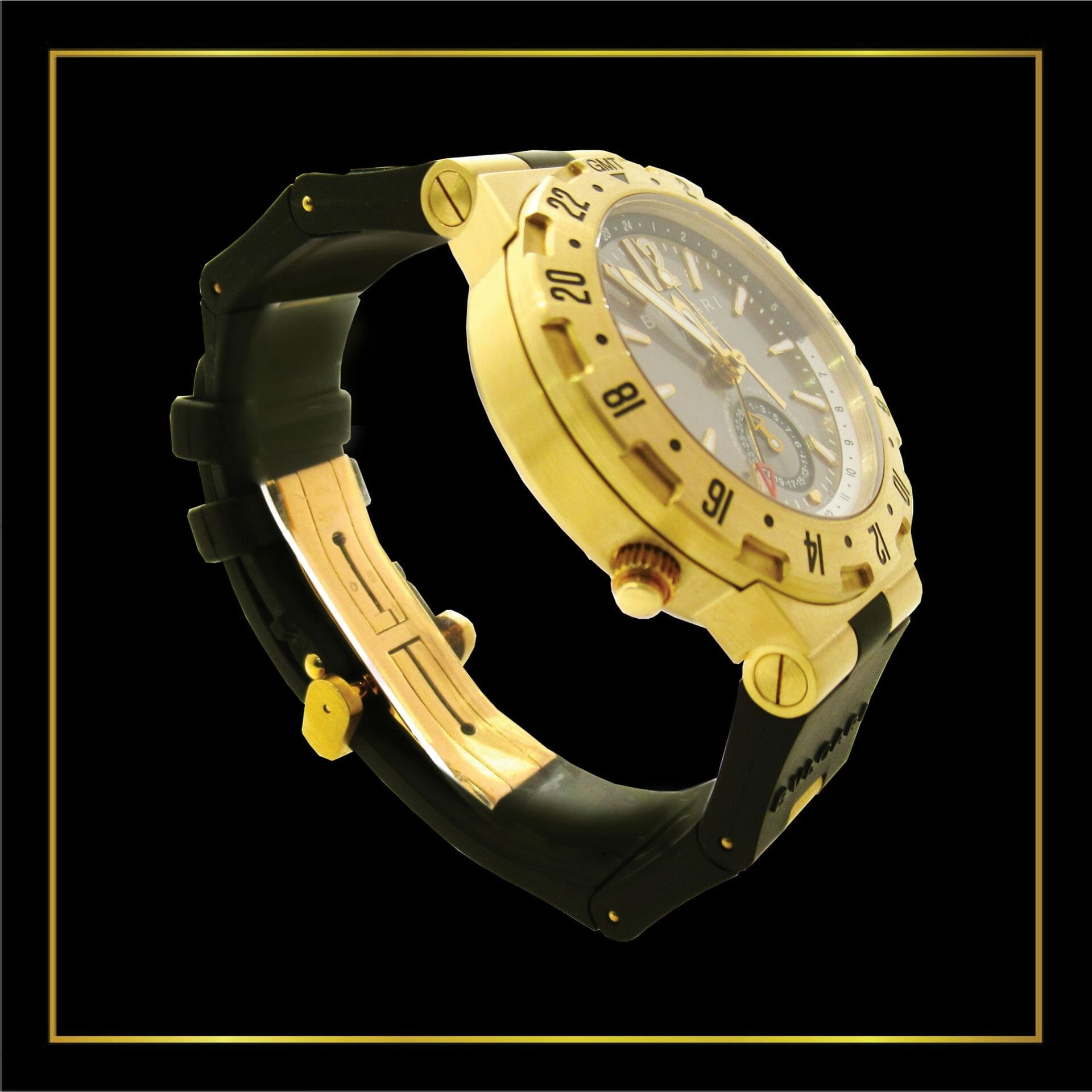 Bvlgari Diagono GMT Professional {Pre-owned}